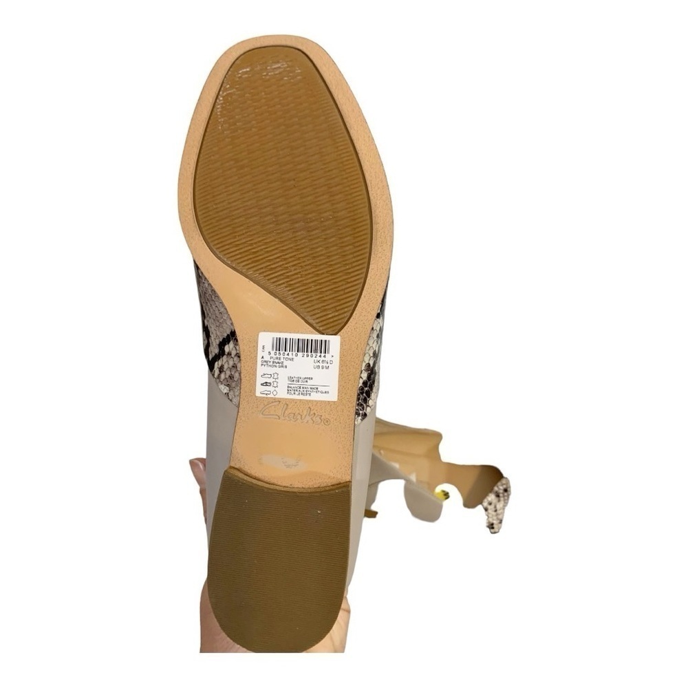 Clarks Pure Tone Slip On Loafer Flats Size 9 NEW - Picture 10 of 11